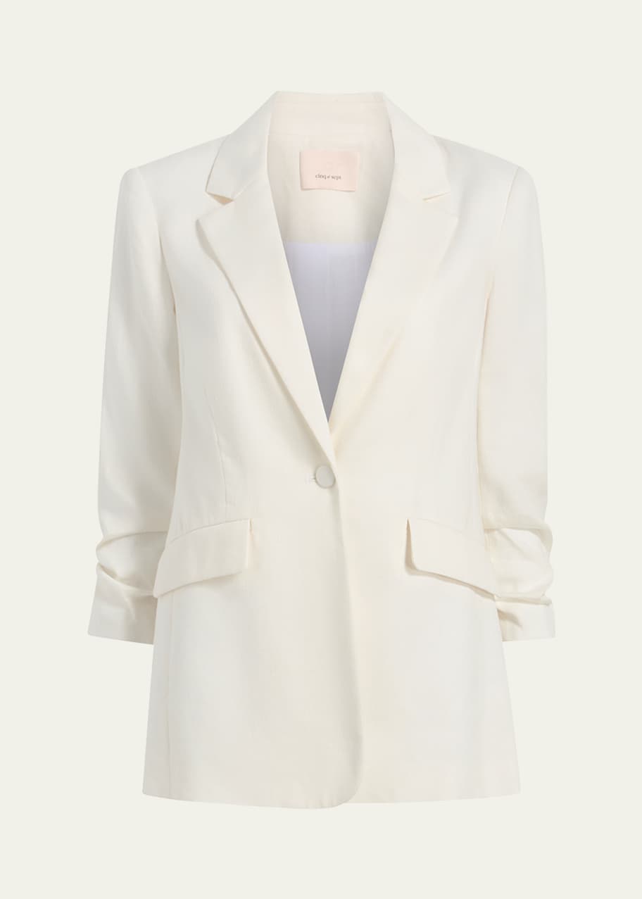 Image 1 of 1: Kylie Linen Blazer