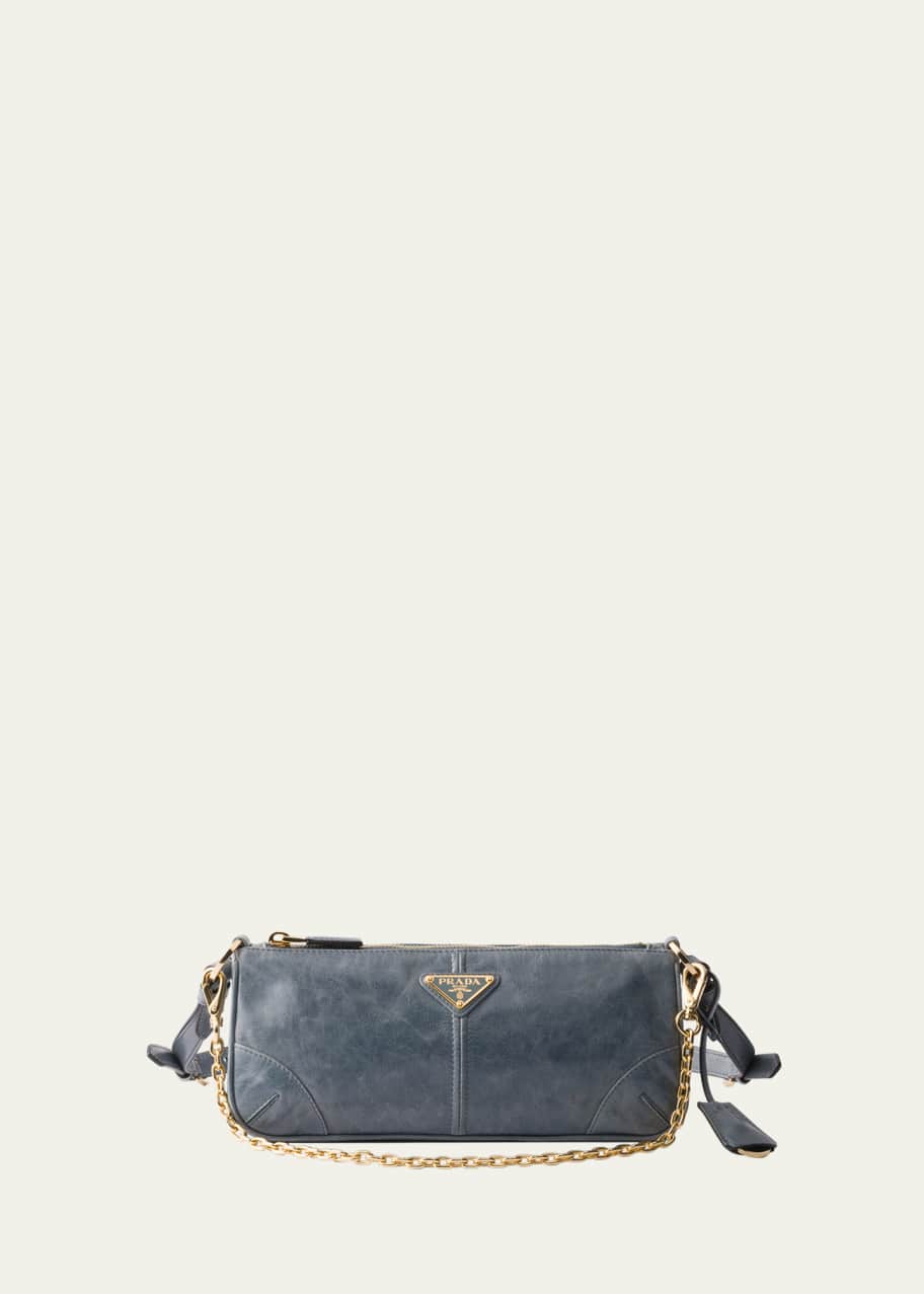 マストアイテム◇レザー Shoulder Bag◇PRADA Prada City Flap Leather Shoulder Bag - Bergdorf Goodman