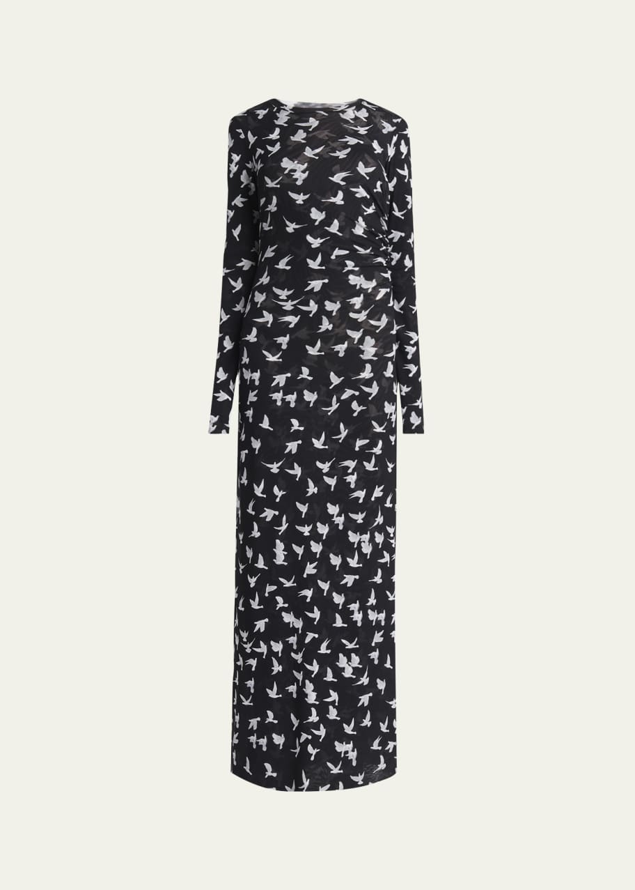 【関税&送料込】Stella Mccartney Chain Long Dress Chain-detail maxi dress in yellow - Stella Mc Cartney
