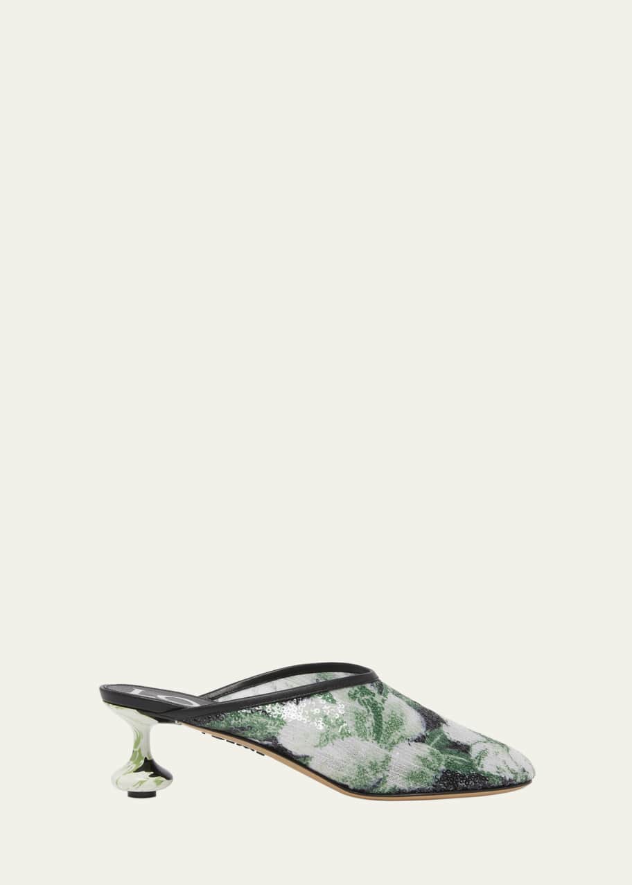 LOEVEミュール LOEWE Toy leather mules | NET-A-PORTER