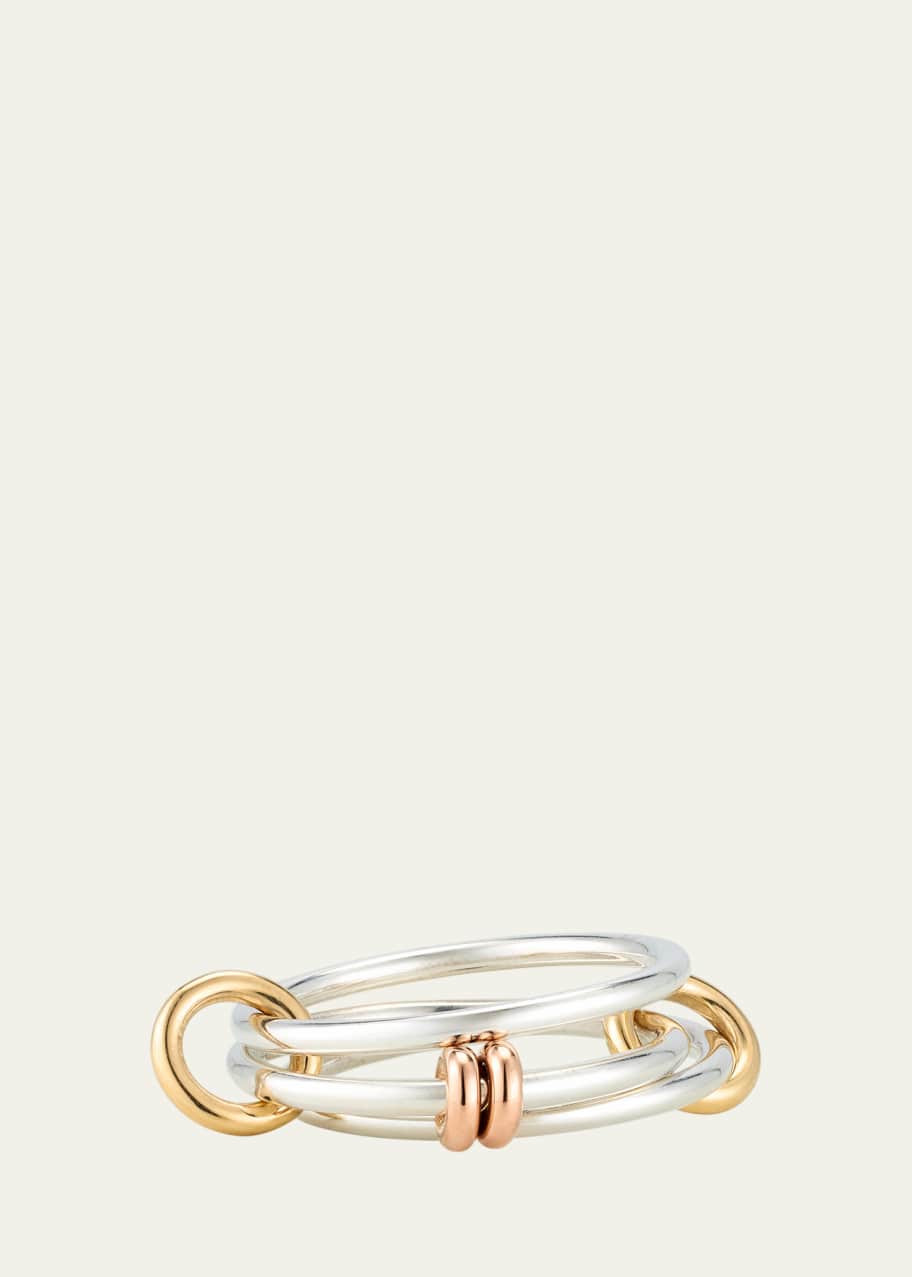 Spinelli Kilcollin Acacia SG Three Link Ring in Sterling Silver