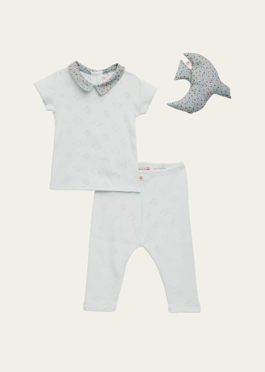 Image 1 of 1: Boy's Denice Pajama Gift Set, Size Newborn-6M