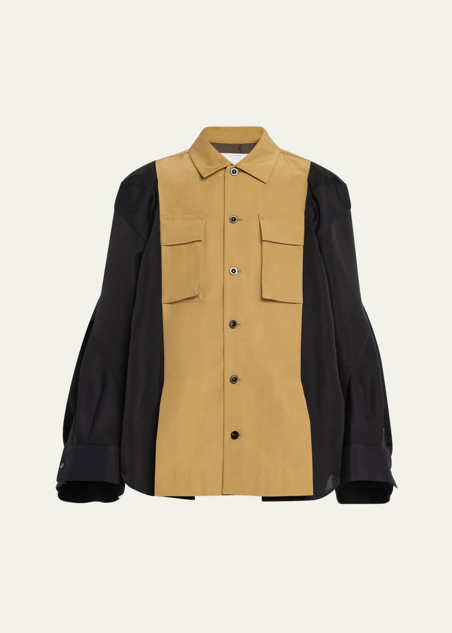 Image 1 of 1: Cargo Pocket Utility Shirt