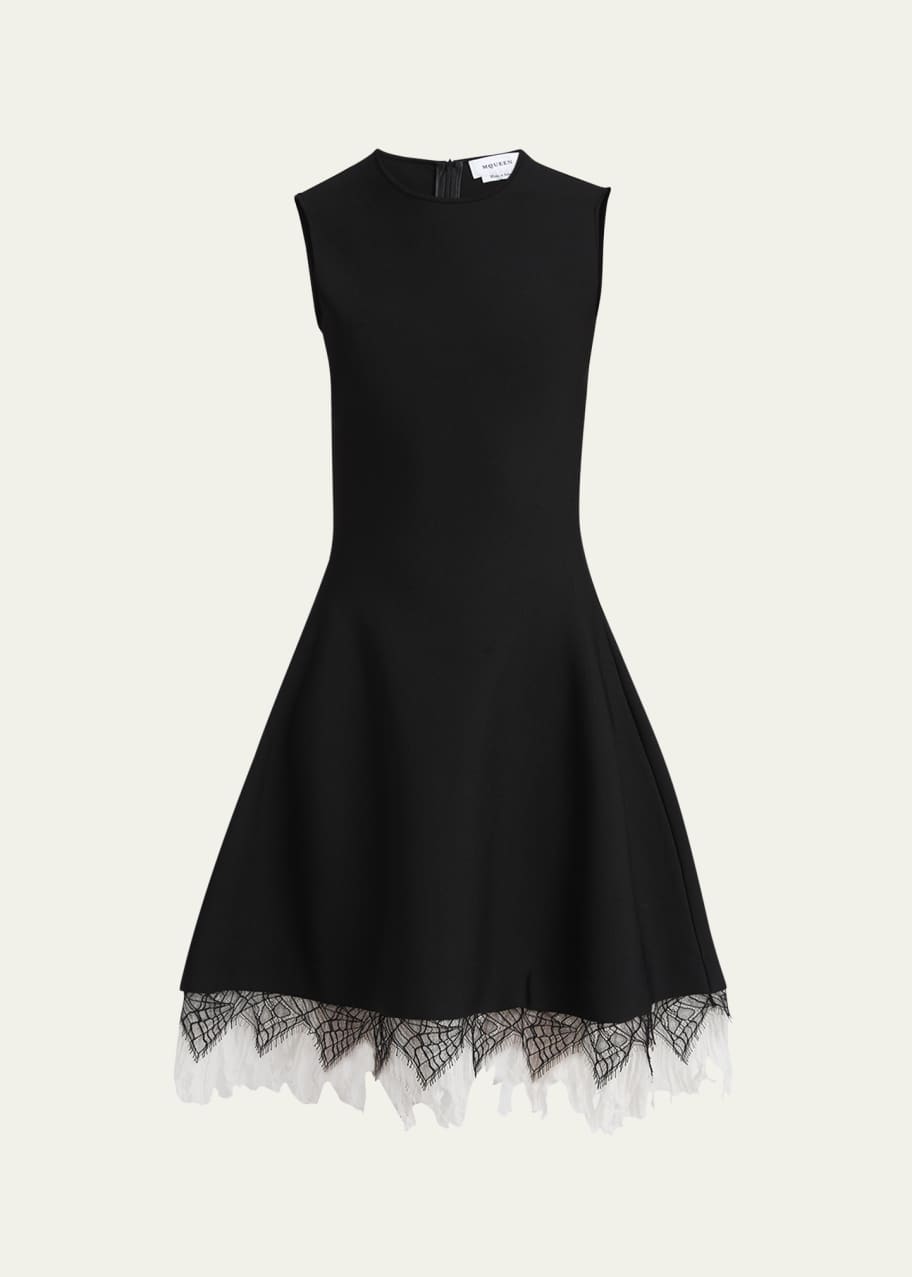 red laced dress Red Dahlia Satin and Lace Mini Dress