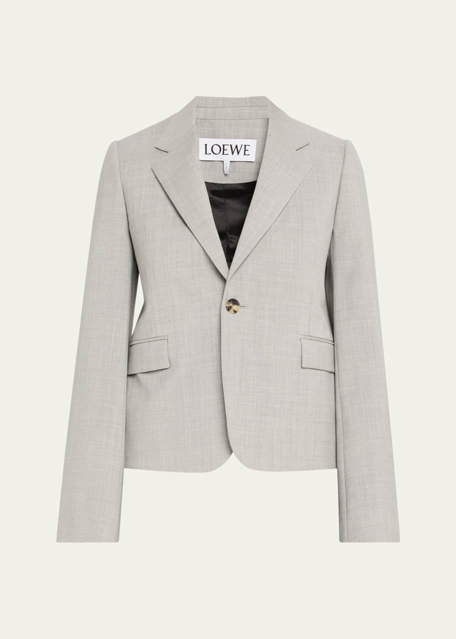 Image 1 of 1: Classic Single-Breasted Blazer