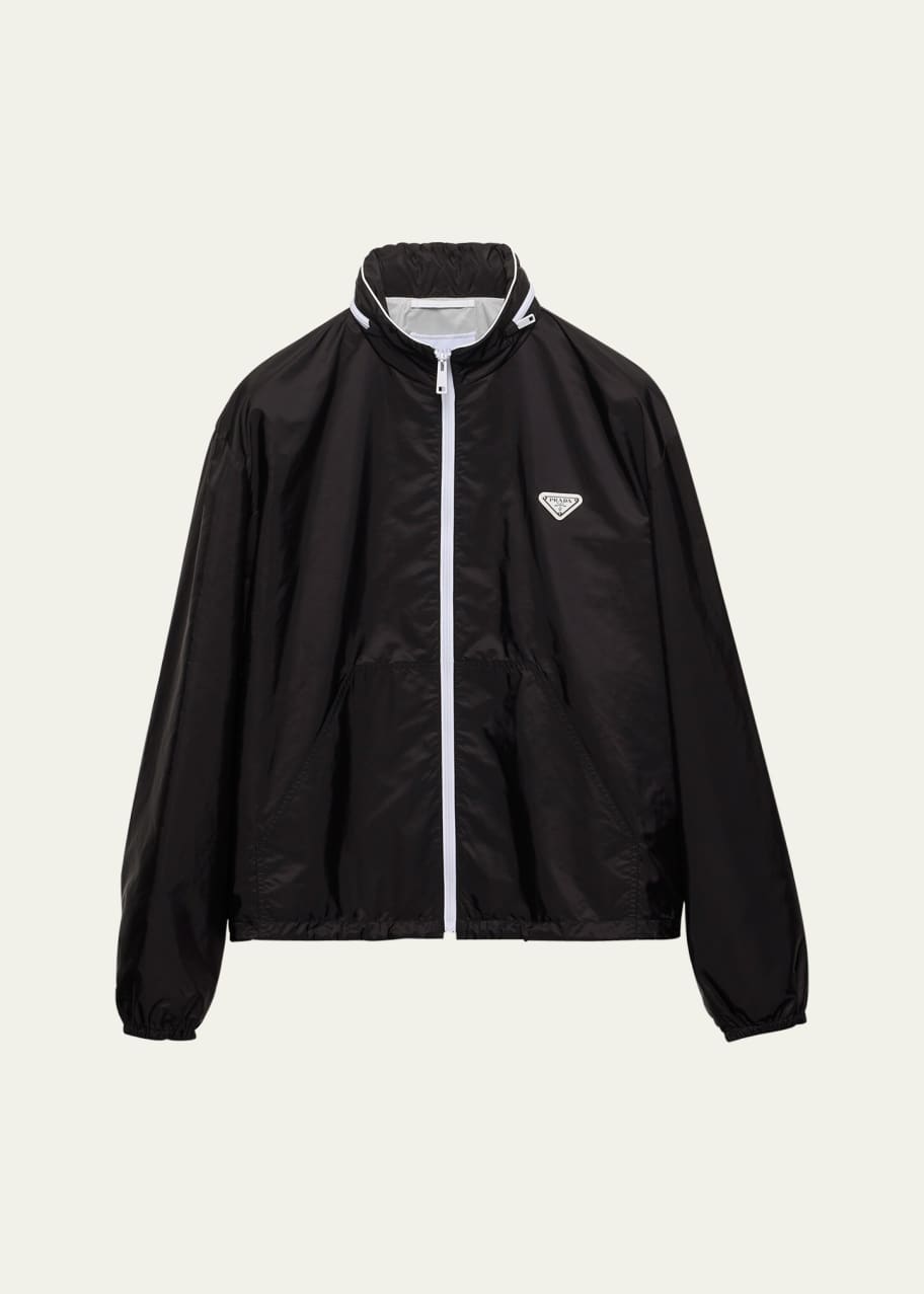 Prada Men's Re-Nylon Track Jacket - Bergdorf Goodman