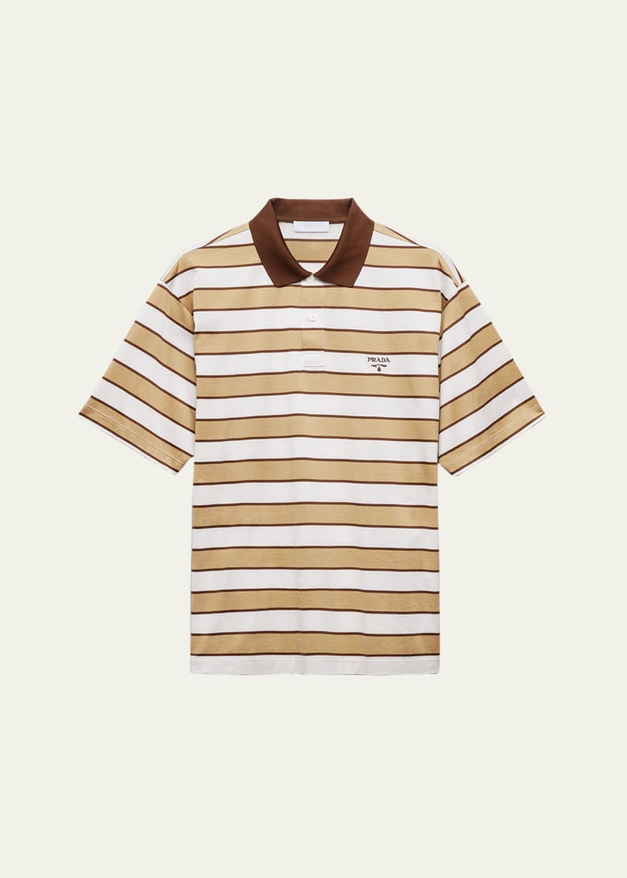 トップス 99s archive prada rubber polo shirt archive PRADA Rubber Polo Shirt - メルカリ