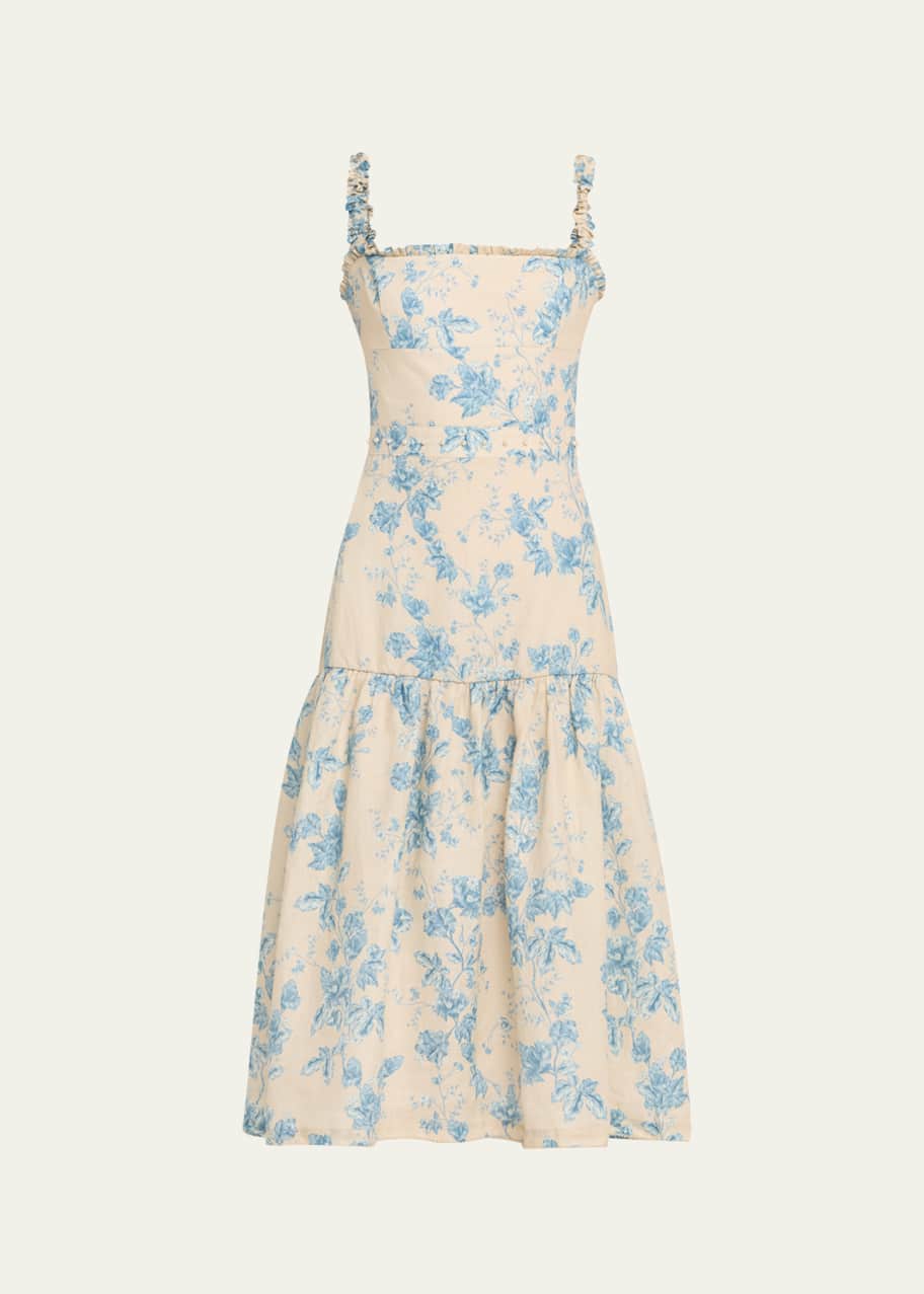 Image 1 of 1: Bougainvillea Nispero Midi Dress