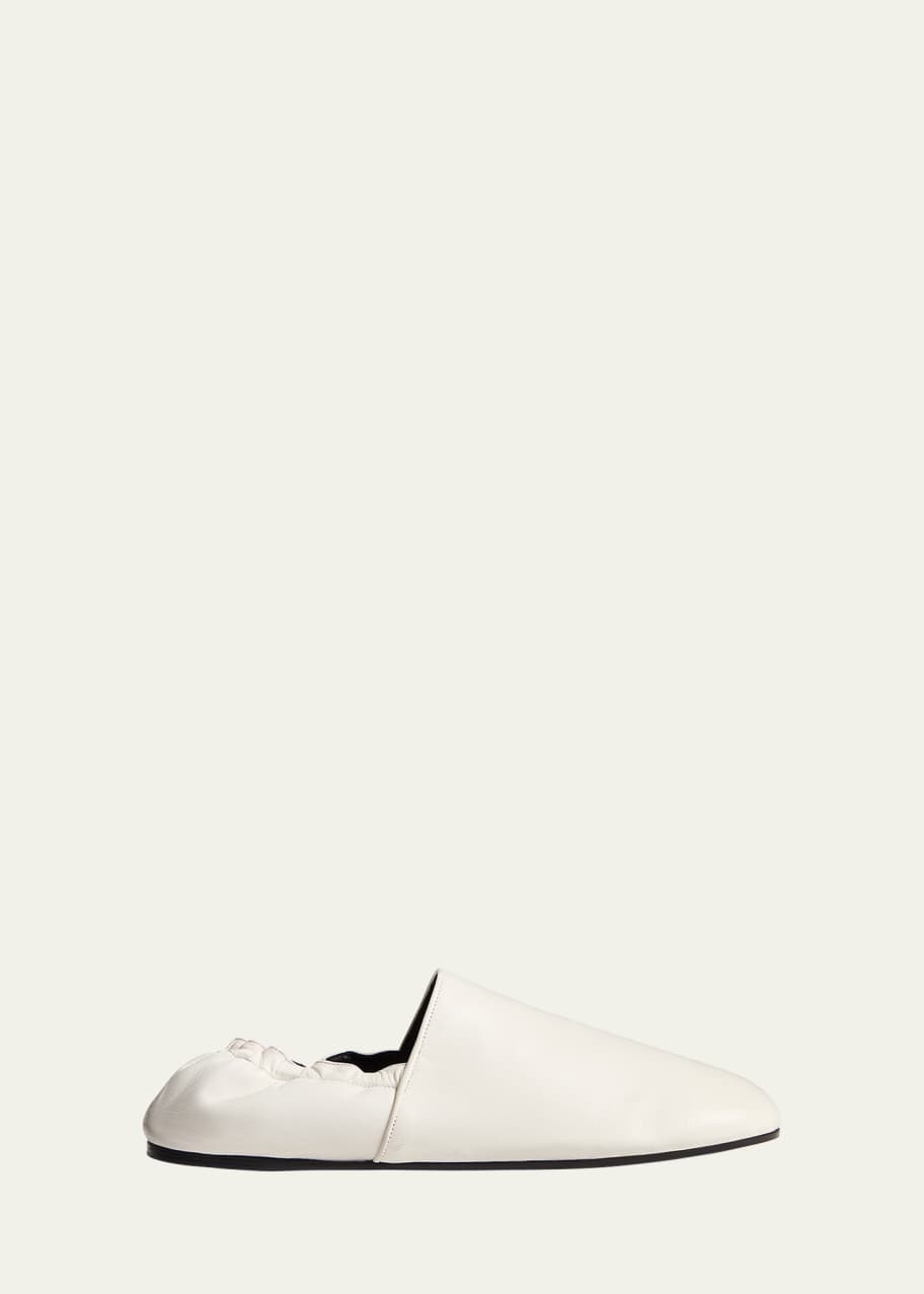 【送料&関税込】Khaite Banks Ballerinas Khaite Banks Leather Flats - Bergdorf Goodman