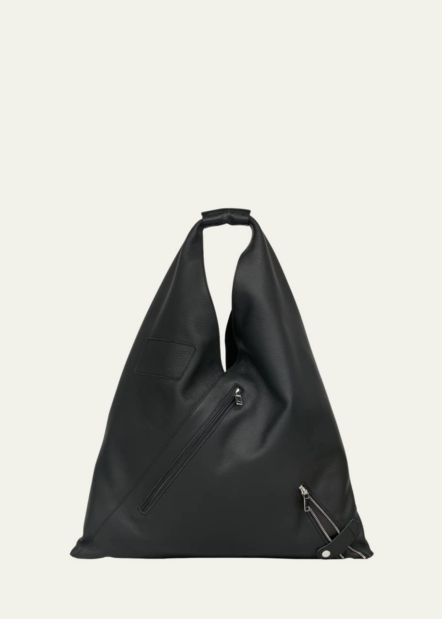 MM6 Maison Margiela Classic Japanese Biker Leather Shoulder Bag