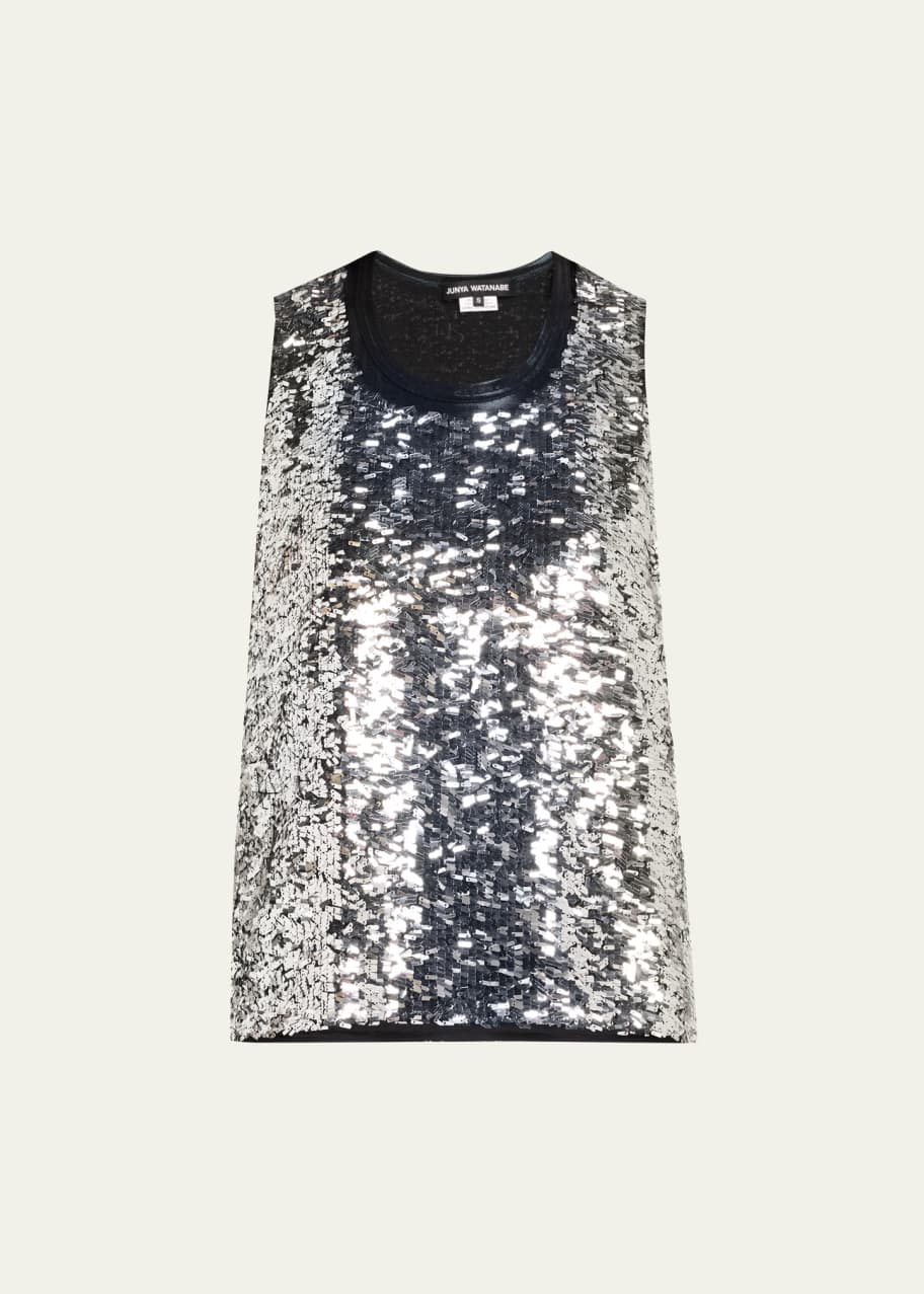 Image 1 of 1: Sequined Tank Top