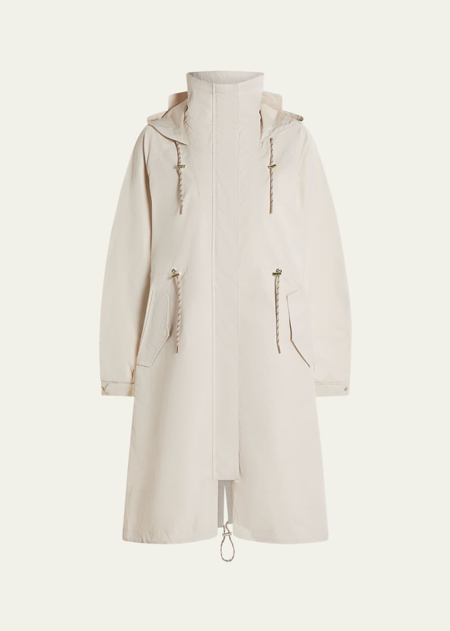 Image 1 of 1: Tybalt Long Parka Rain Jacket