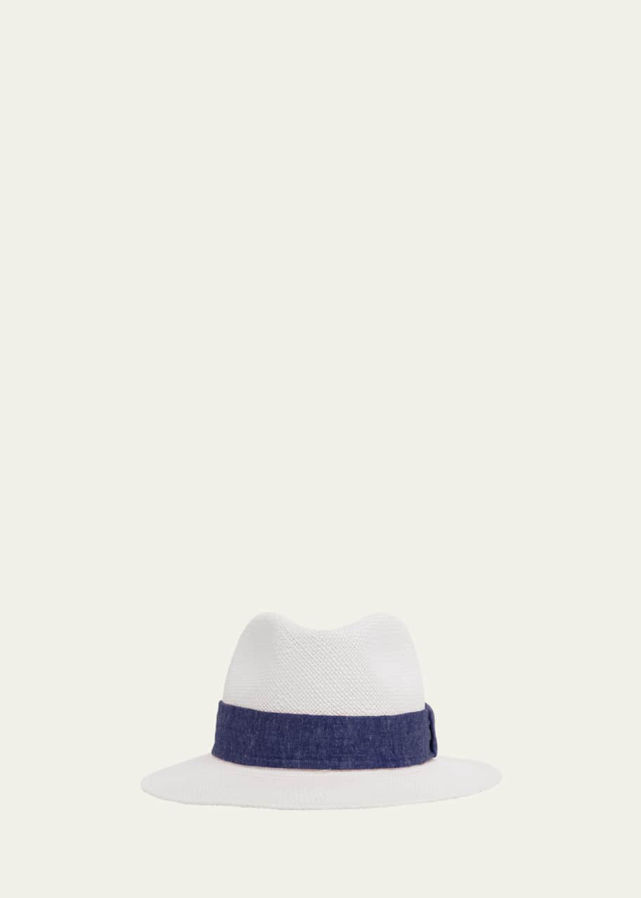 Image 1 of 1: Men's Panama Straw Hat