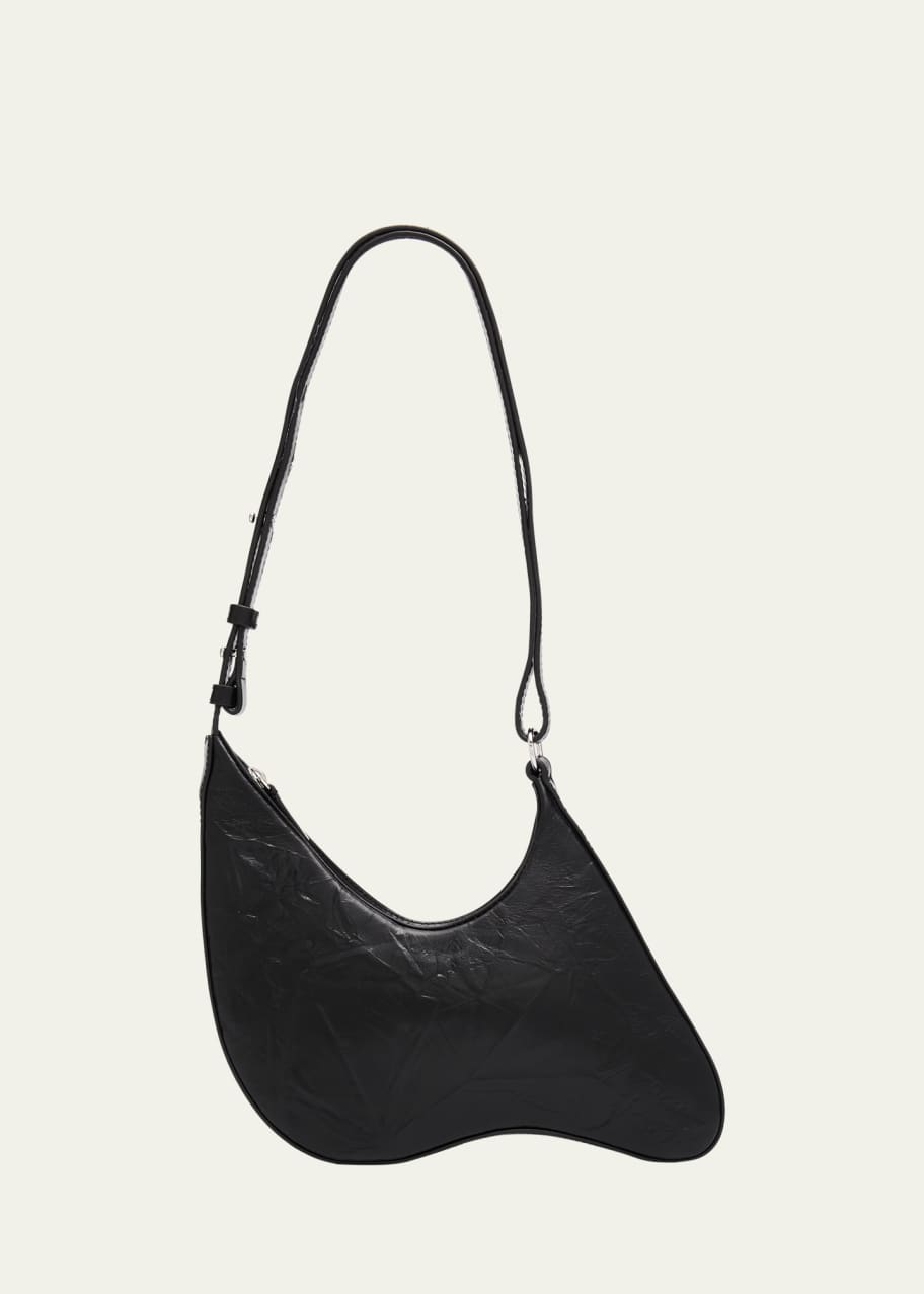 Image 1 of 1: Thing 2 Crinkled Leather Shoulder Bag