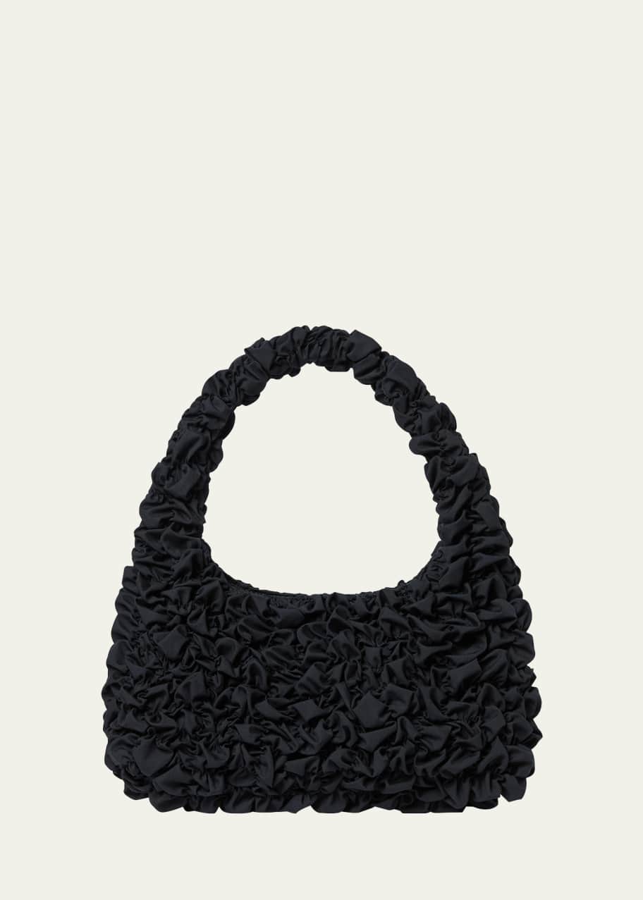Image 1 of 1: Mini Smocked Shoulder Bag