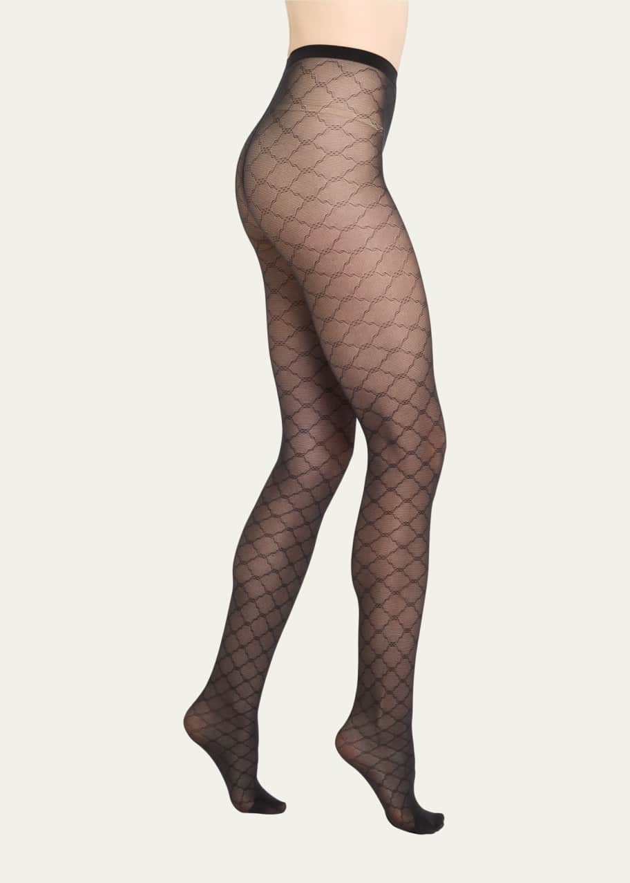 Plus Size Fishnet Pattern Tights Milue Women Gothic Sexy Black Fishnet  Pantyhose Harajuku Moon For Butterfly