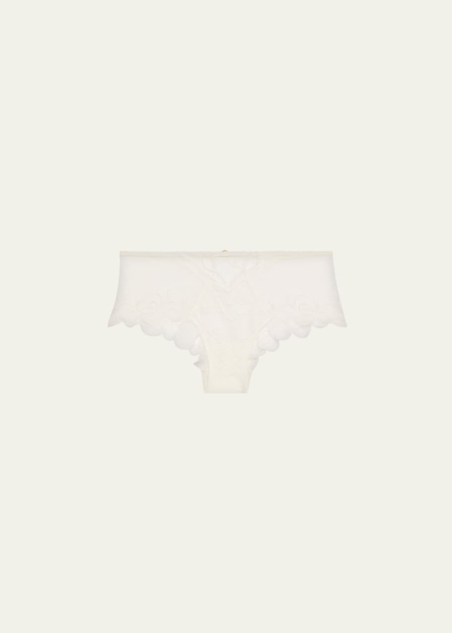 Image 1 of 1: Bellissime Amour Lace & Tulle Boyshorts