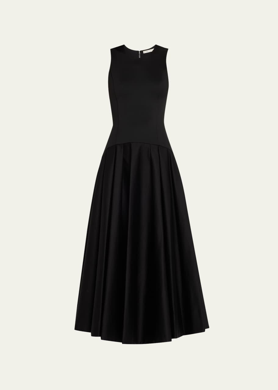 Alice + Olivia Adley Drop-Waist Midi Dress - Bergdorf Goodman
