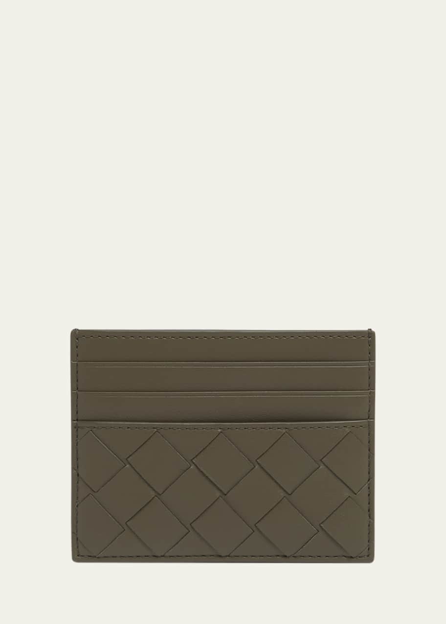 Bottega Veneta Men's Intrecciato 15 Leather Card Holder - Bergdorf
