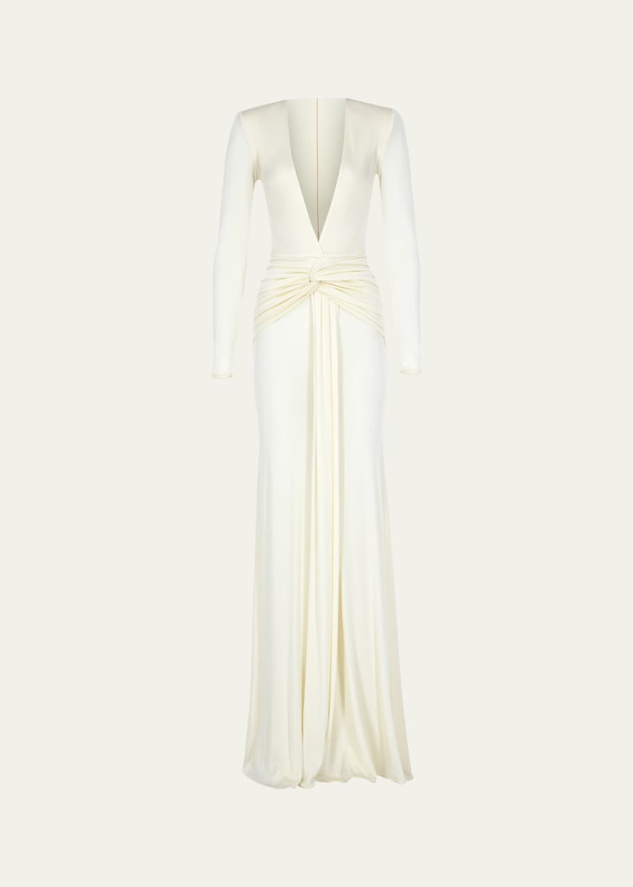 Image 1 of 1: Azure Maxi Gown