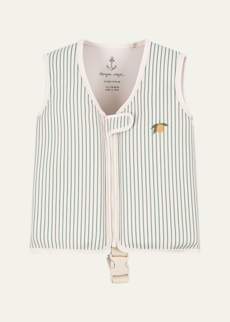 Image 1 of 1: Boy's Ellis Striped Swim Vest, Size 1-6