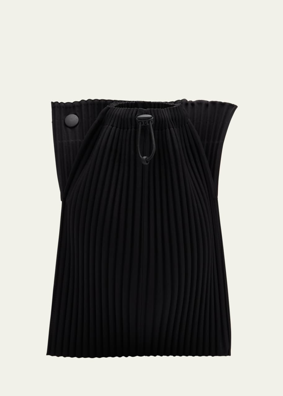 HOMME PLISSE ISSEY MIYAKE バッグ POCKET Homme Plisse Issey Miyake Men's Pocket Large Pleated Crossbody Bag