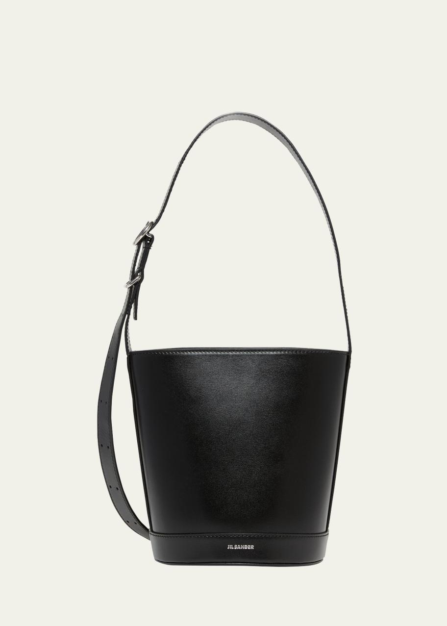 JIL SANDER バケットバッグ Jil Sander Cannolo Calfskin Bucket Bag - Bergdorf Goodman