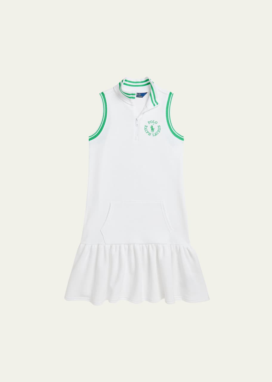 Polo Ralph Lauren Girl's Embroidered Logo Tennis Dress, Size 2-6X -  Bergdorf Goodman