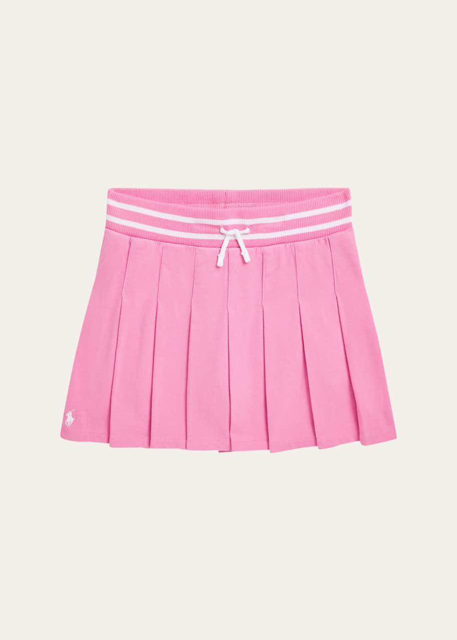 Image 1 of 1: Girl's Pleated Tennis Skort, Size S-XL