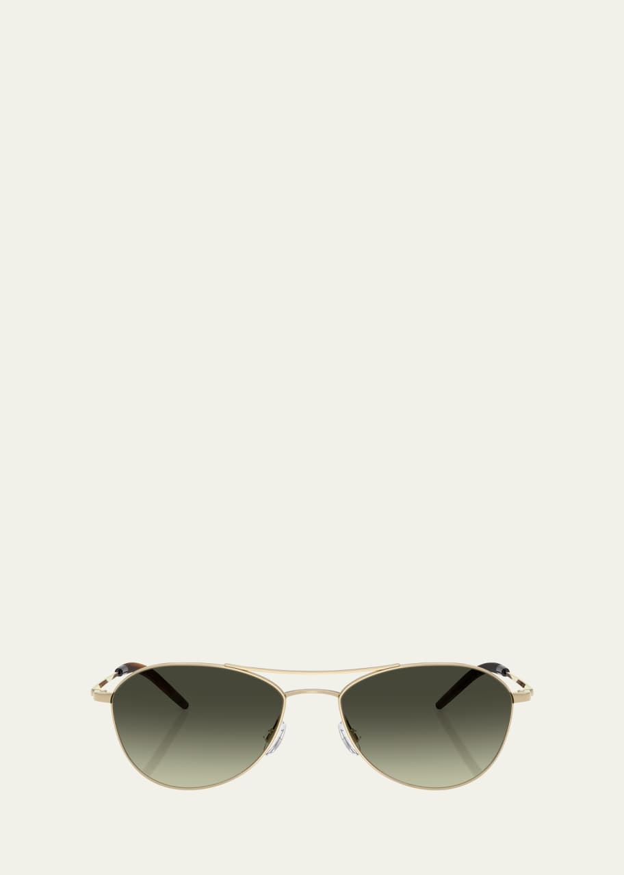 Image 1 of 1: Aero II Steel Aviator Sunglasses