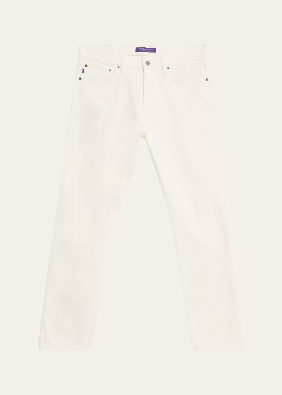 Image 1 of 1: Men's Straight-Leg Japanese Denim Jeans