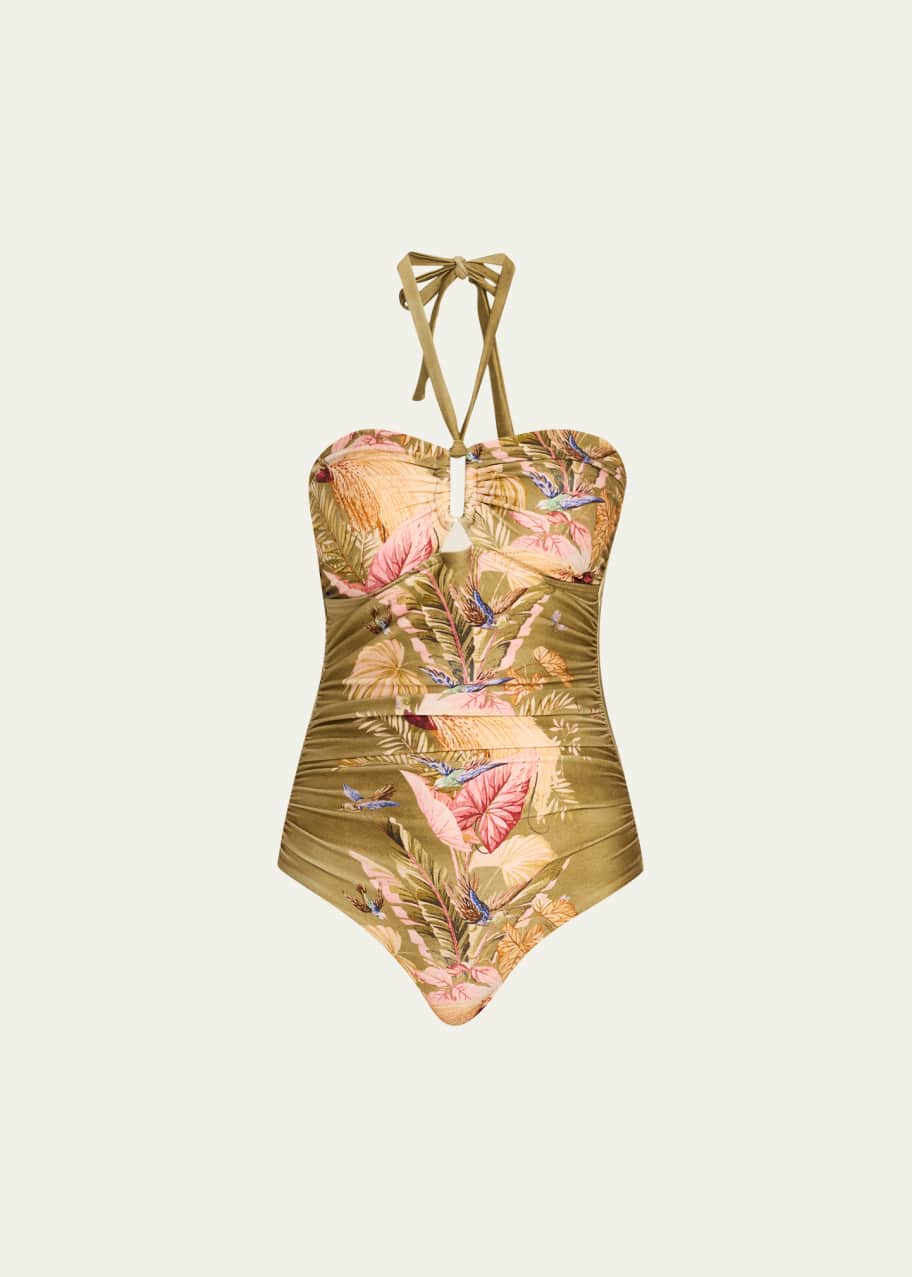 【ZIMMERMANN】アセンション ワンピース水着 ZIMMERMANN ZIMMERMANN August Asymmetric One Piece Swimsuit Zimmermann