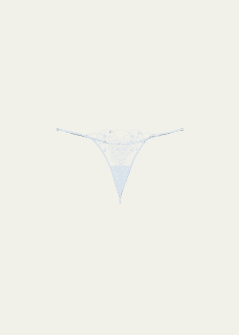 Image 1 of 1: Mathilde Embroidered G-String