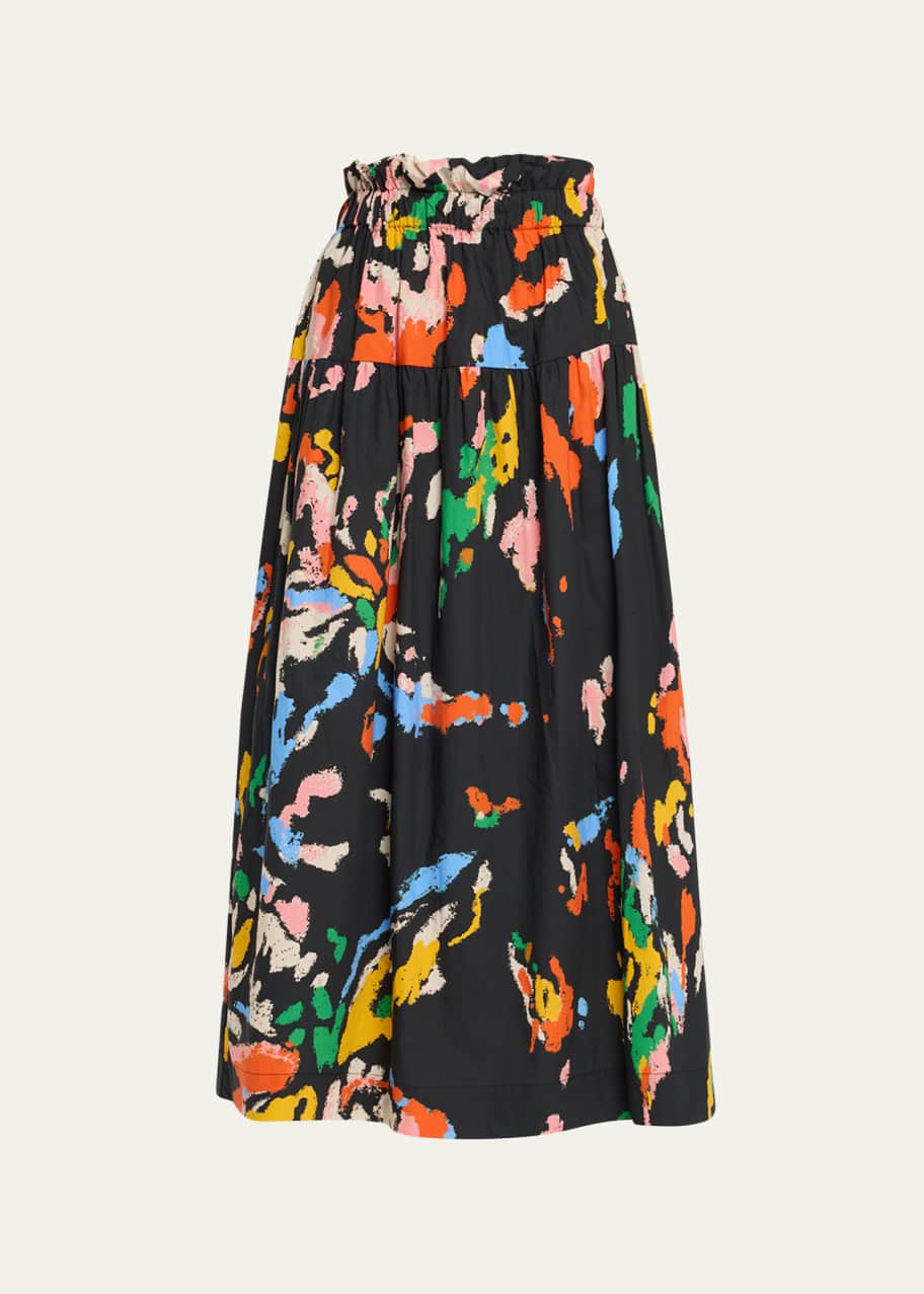 新品【L'Appartement】ARKITAIP MAXI SKIRT arkitaip - The Arabella Bias-Cut Maxi Skirt in black | arkitaip