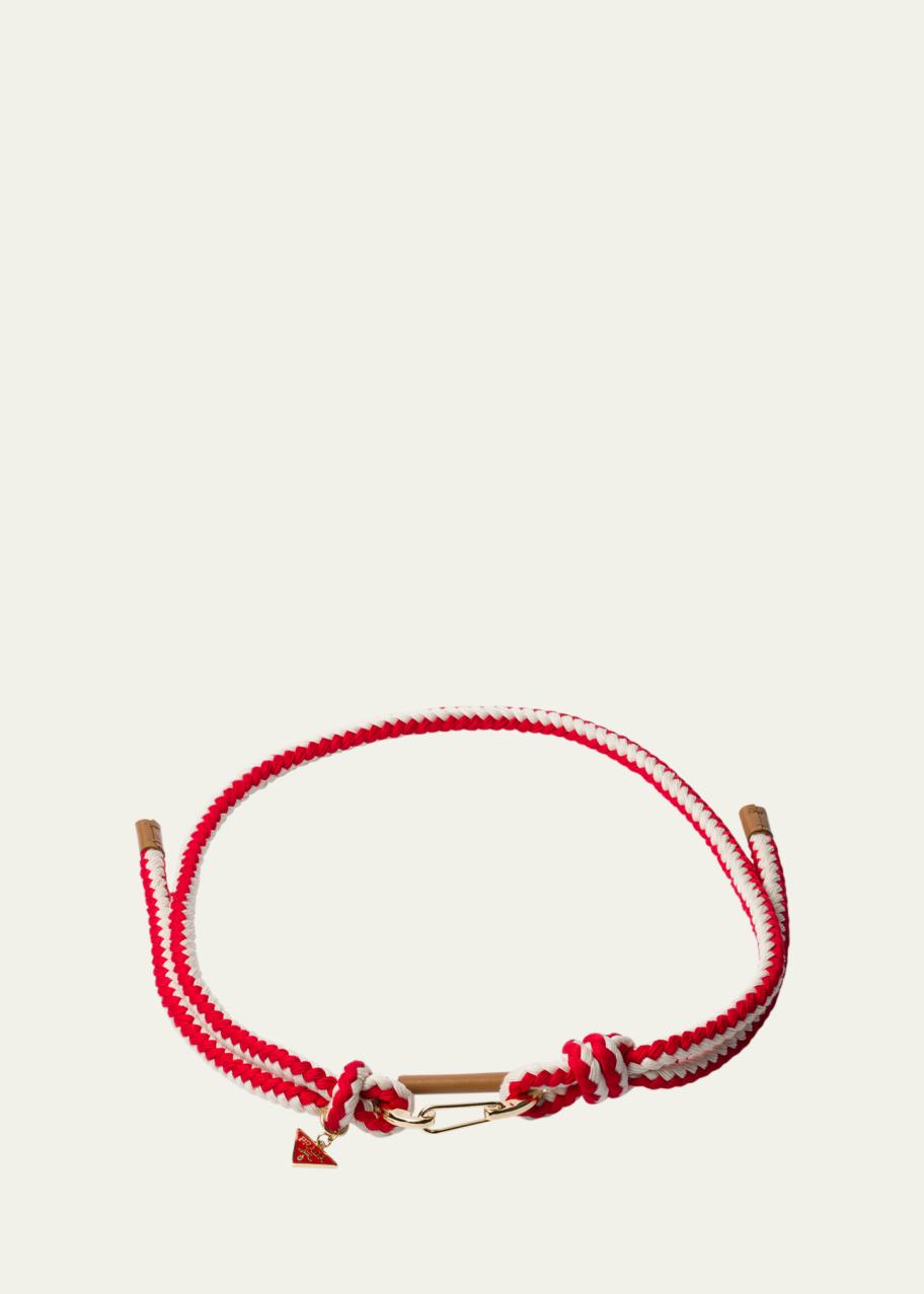 Prada Braided Rope Belt - Bergdorf Goodman display picture 1
