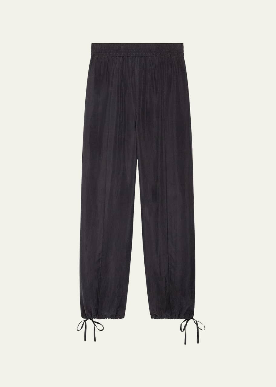 Another Tomorrow Drawstring Track Pants - Bergdorf Goodman