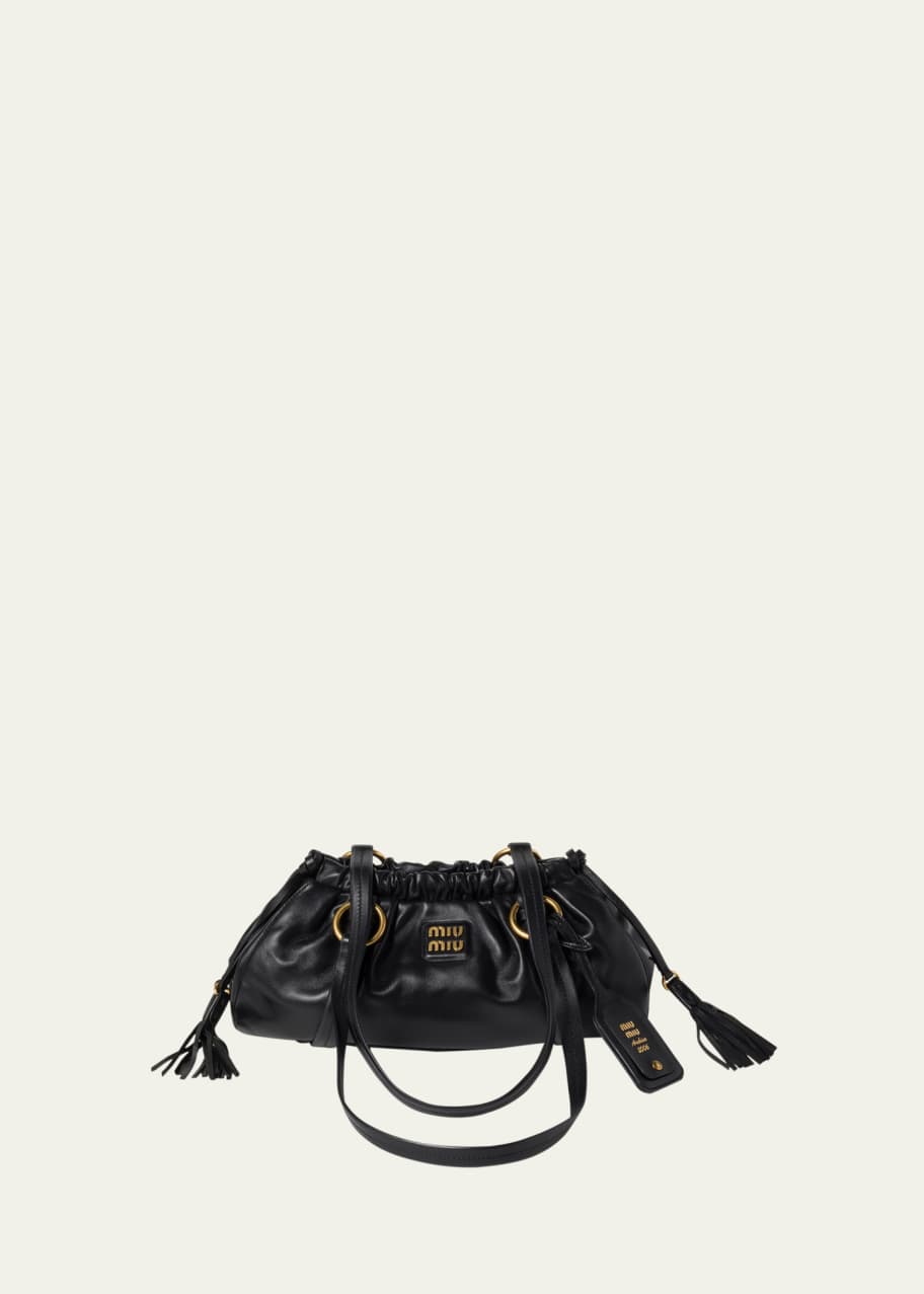 Miu Miu Joie Small Leather Shoulder Bag - Bergdorf Goodman
