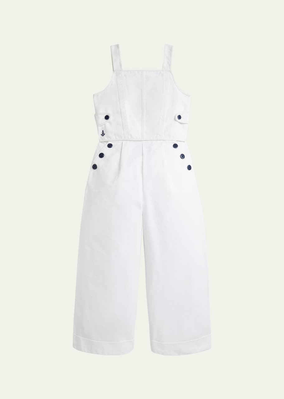 Image 1 of 1: Girl's Canvas Two-Piece Set, Size 7-16