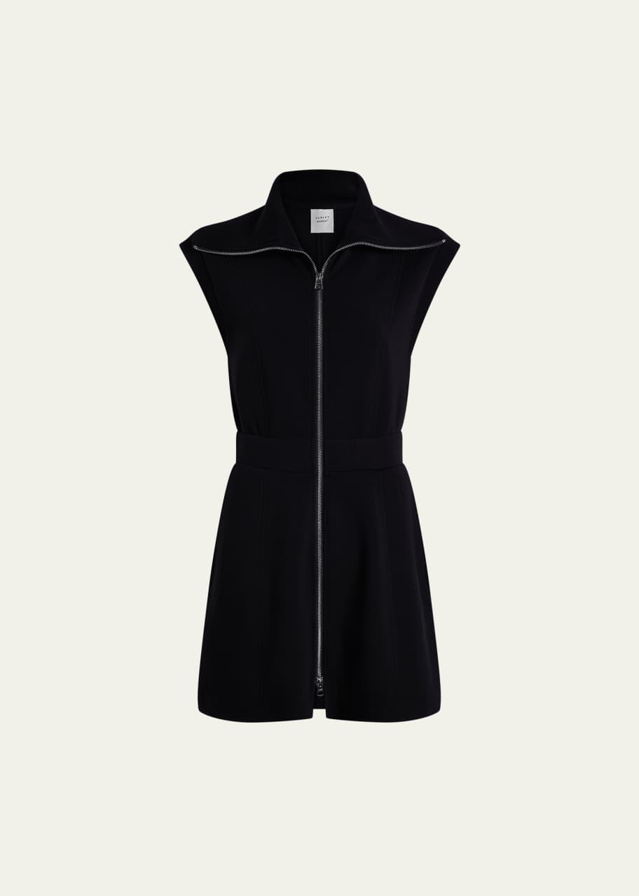 black sportmax mini dress Mini dress for girls with cut out Sportmax Nero