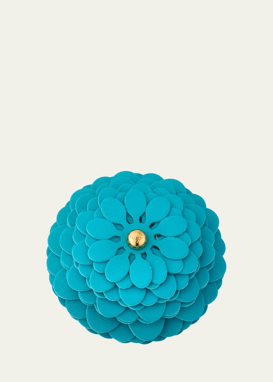 LOEWE Leather Flower Pin - Bergdorf Goodman