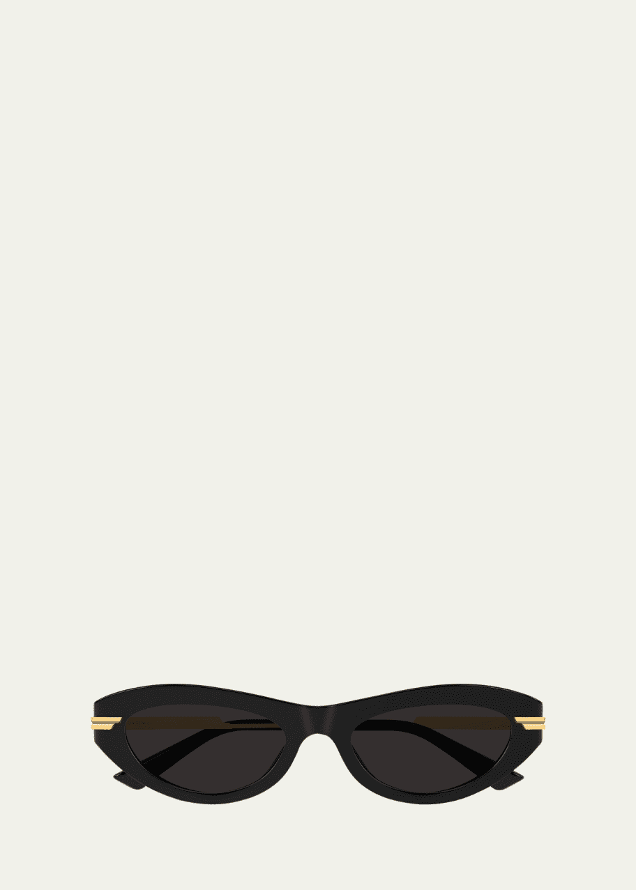 Bottega Veneta BV1368S Cat-Eye Recycled Acetate Sunglasses - Bergdorf ...