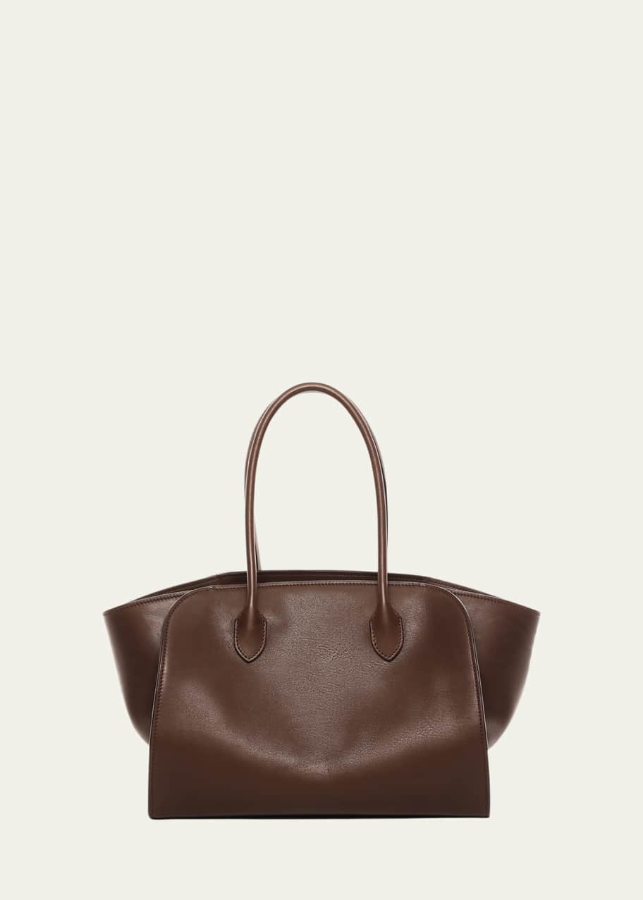 ★関税込み★ The Row Marlo Shopping Bag Marlo 17 Bag Black in Leather – The Row