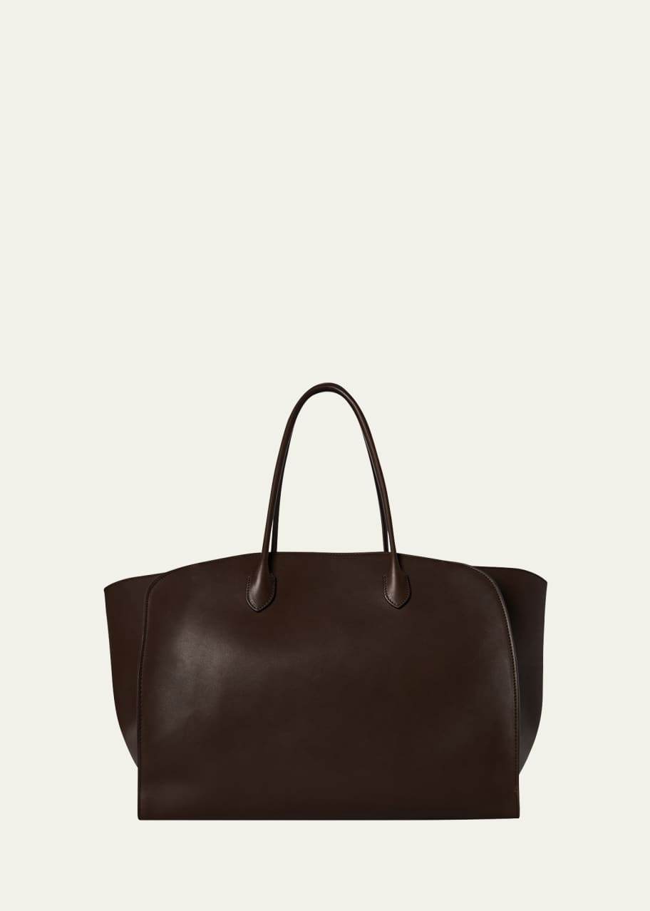Image 1 of 1: Marlo 17 Tote Bag in Saddle Leather