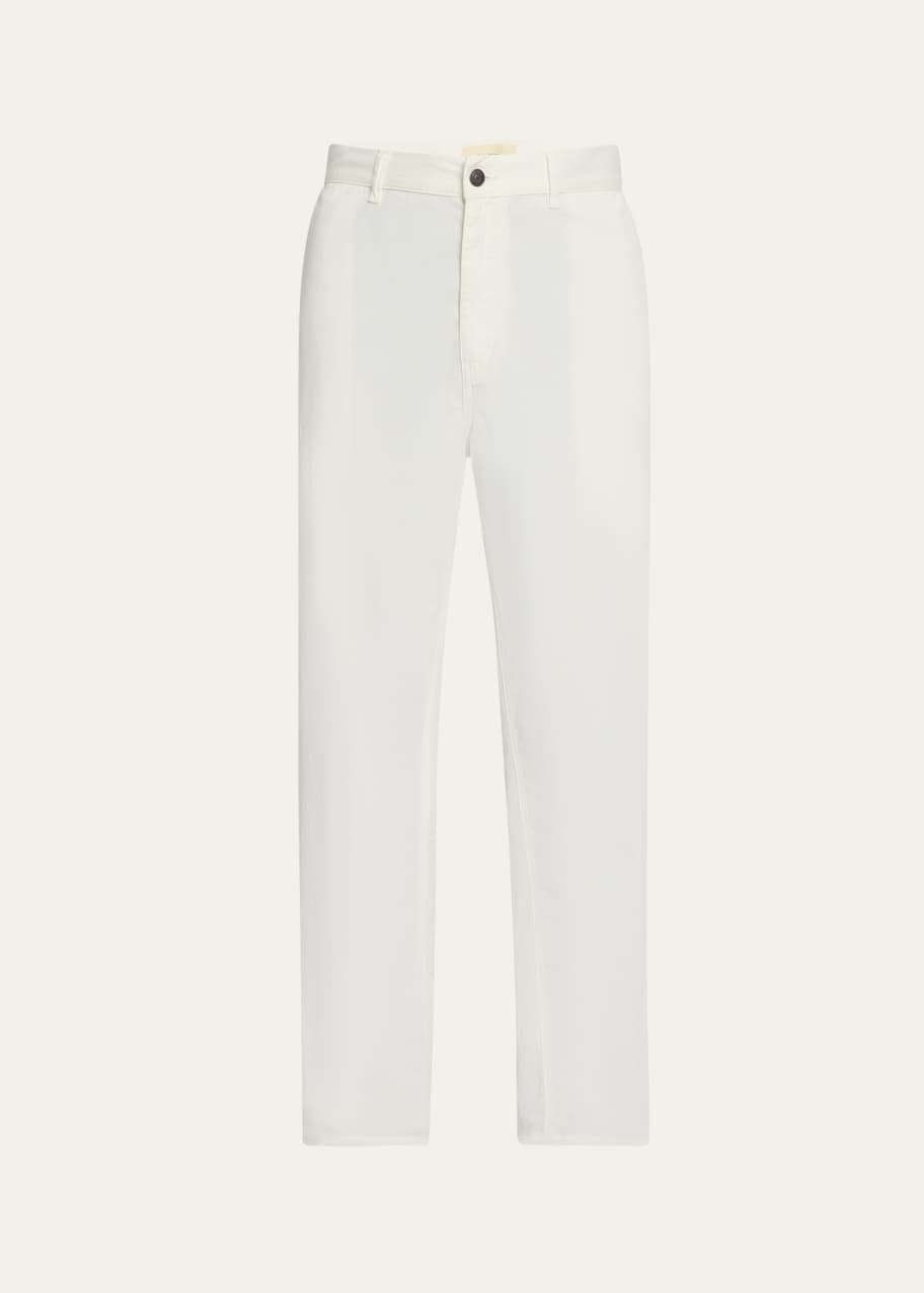 THE ROW Men's Sankuro Cotton-Cashmere Work Pants - Bergdorf Goodman