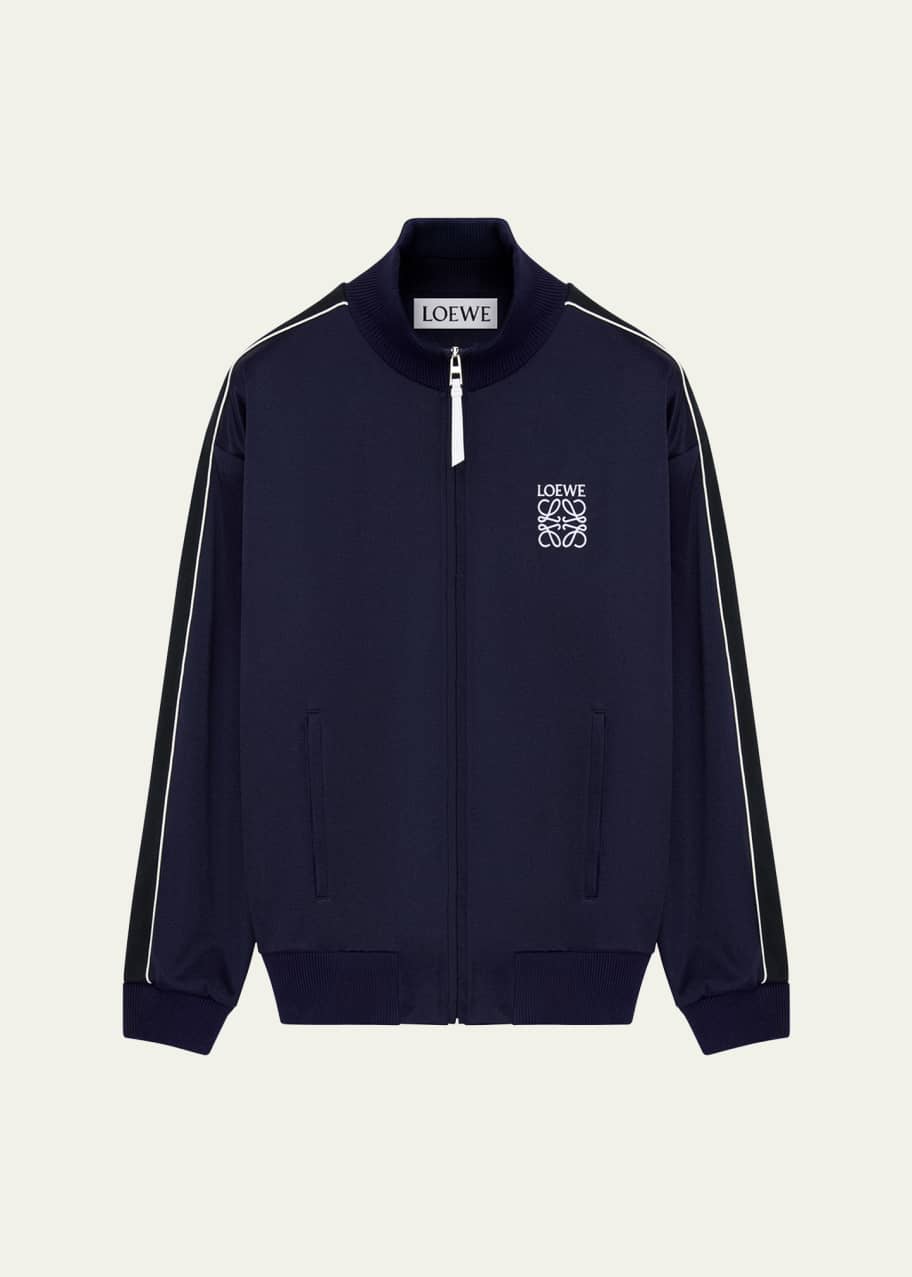 Image 1 of 1: Men's Poly Satin Track Jacket