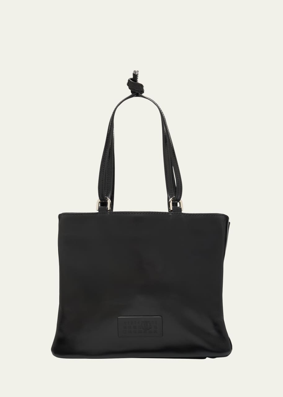 Maison Margiela◎TOTE BAG レザー トートバッグ MM6 Maison Margiela Japanese Leather Tote Bag | Black | FARFETCH