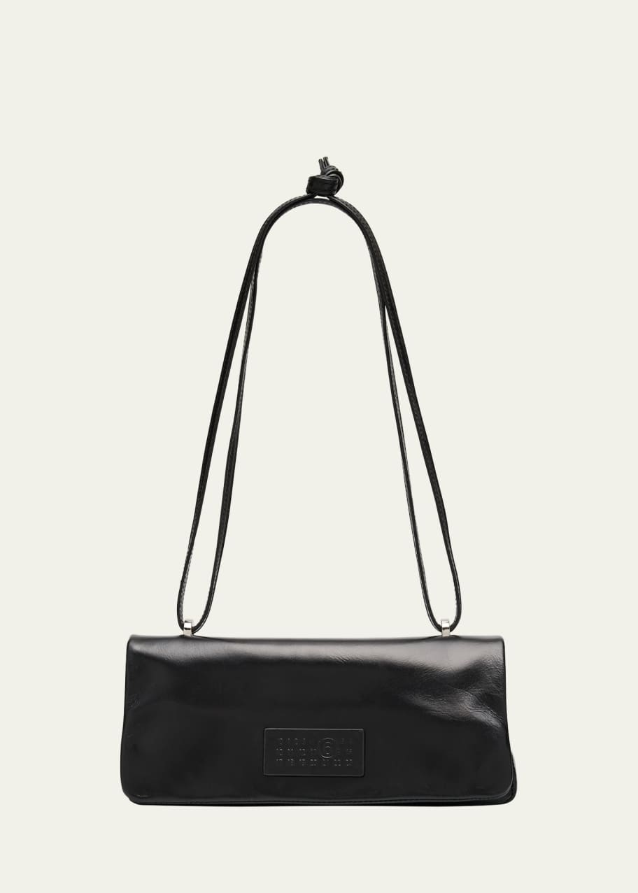 MM6 Maison Margiela Numeric Flap Leather Shoulder Bag - Bergdorf