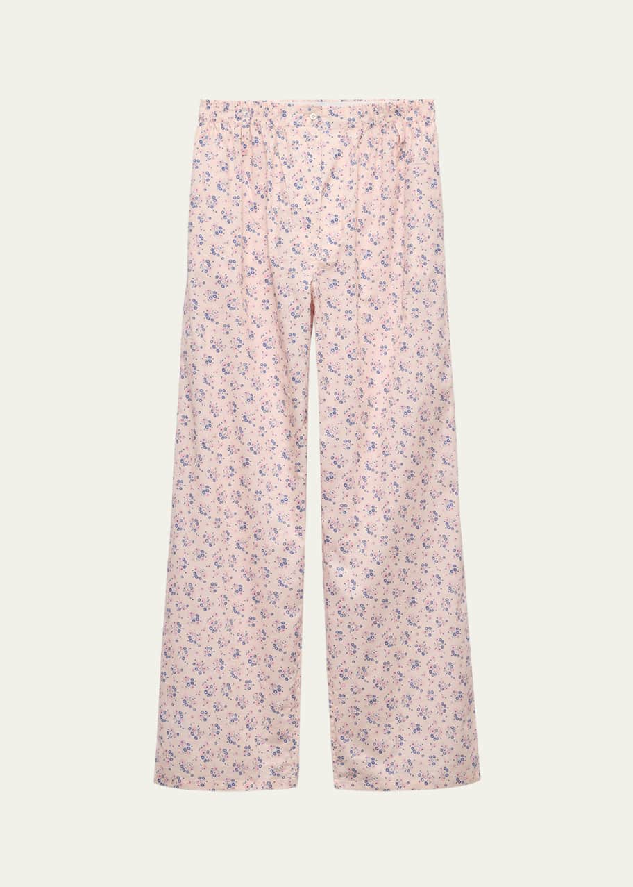 Prada Batista Flower Print Lounge Pants - Bergdorf Goodman