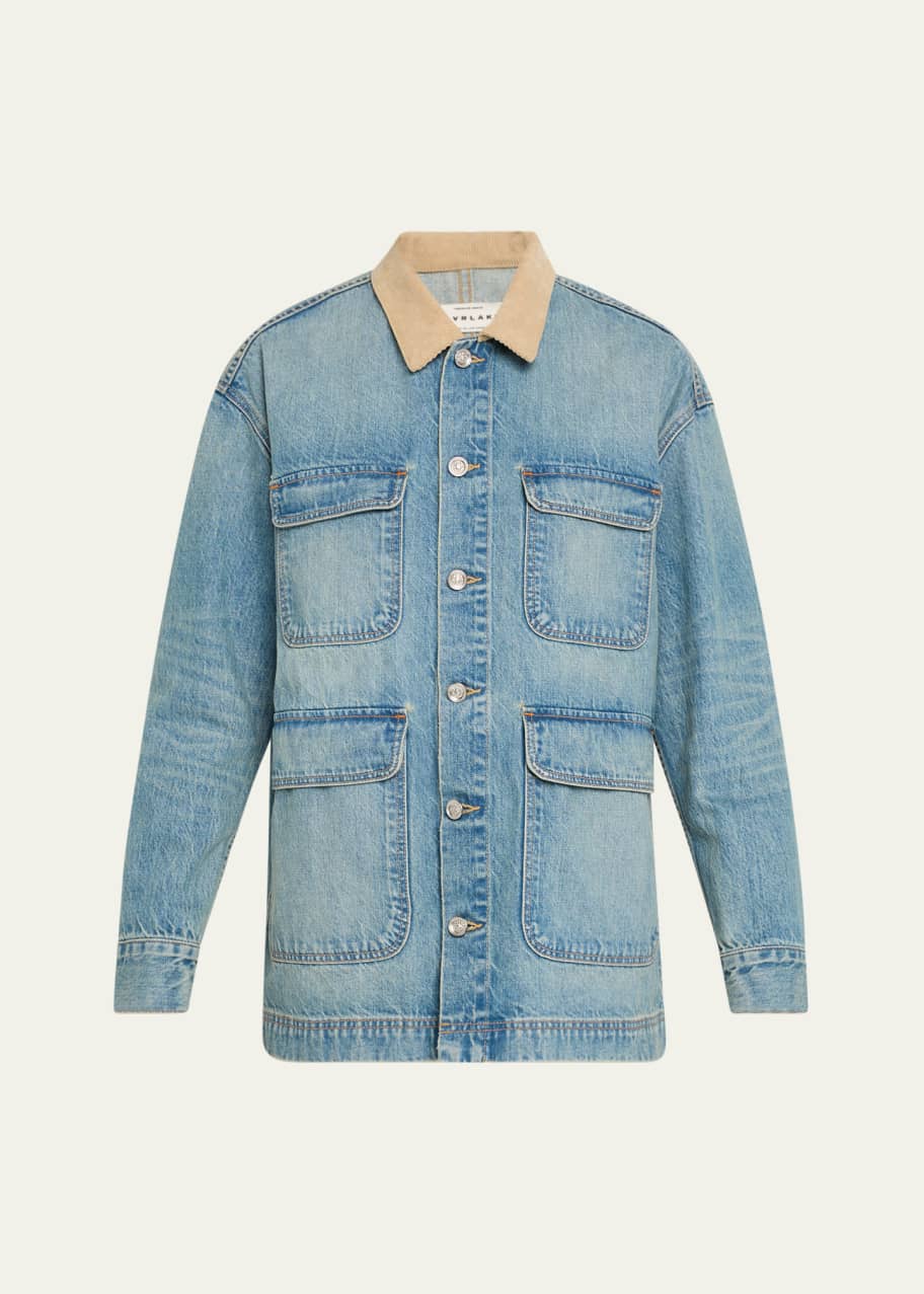 Image 1 of 1: Hayden Denim Chore Jacket
