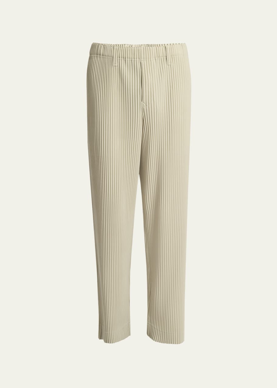 HOMME PLISSÉ ISSEY MIYAKE ジョガーパンツ 白 BASICS – ISSEY MIYAKE ONLINE STORE